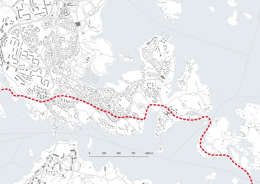 Melualue 55 db Lähde: Akukon 2010 Kuva: Santahaminan ampumatoimintojen melualuerajaus (2010). 12.