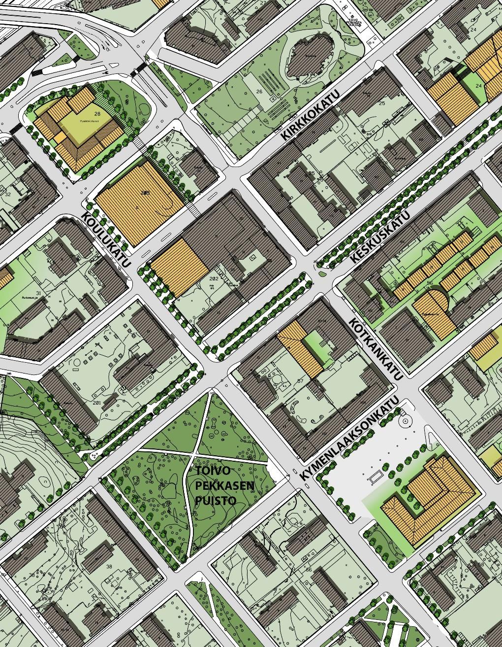 Läntiset keskustakorttelit Kotkansaarella olevilla kivijalkaliikkeillä on haastetta kilpailussa ostoskeskuksen kanssa ja erityisesti aiemmin vilkkaasta kaupallisen keskustan länsiosasta on kauppa