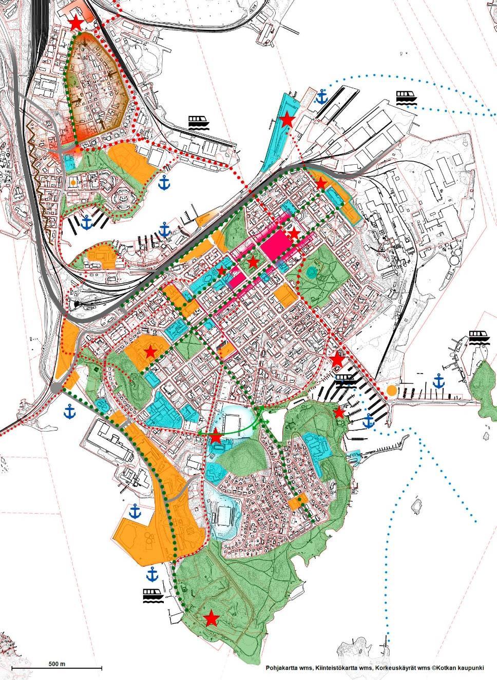 ESIPUHE 3 Elinvoimainen kaupunki sekä erityisesti sen keskusta uudistuu ja täydentyy jatkuvasti.