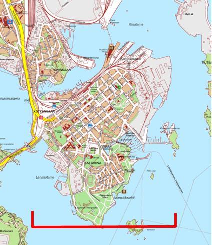 Maisemasta erottuvat Haukkavuorentorni, kirkko sekä Kotkamillsin