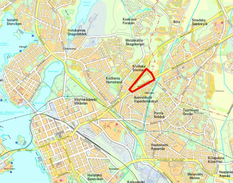 1 1. JOHDANTO Vaasan kaupunki laatii asemakaavaa ja asemakaavan muutosta Kivikiilan alueelle (kaava 1080).