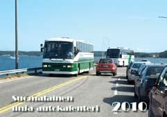 linja-autokirja Linja-autojen mielenkiintoista maailmaa valokuvin ja lyhyin asiatekstein esittelevän kirjan kuvitukseen on valittu niin