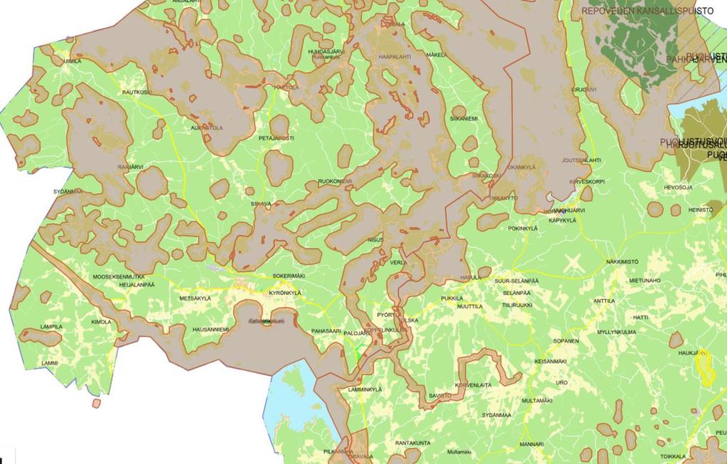 fi/) Kouvolassa Kimolan kanavan lähiympäristössä on voimassa Jaalan etelä- ja länsiosan rantayleiskaava (2004), Etelä-Valkealan rantayleiskaava (2000), Kouvolan keskeisen kaupunkialueen osayleiskaava