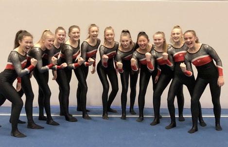 11 out of the 12 team members are also on the national junior team.
