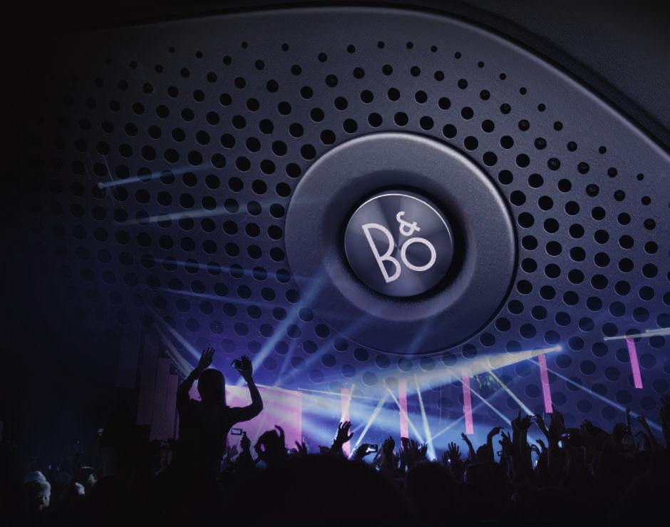 B&O PLAY Premiumaudiojärjestelmä Täysin uuden Focuksen yhteydessä voimme ylpeänä julkistaa ainutlaatuisen yhteistyökuvion Fordin ja maineikkaan B&O PLAY:n