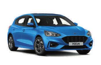 Trend ST-Linen yksilöllinen korimuotoilu saa aikaan Ford Focuksen urheilullisen ajokokemuksen lisäksi näyttävän ulkomuodon.