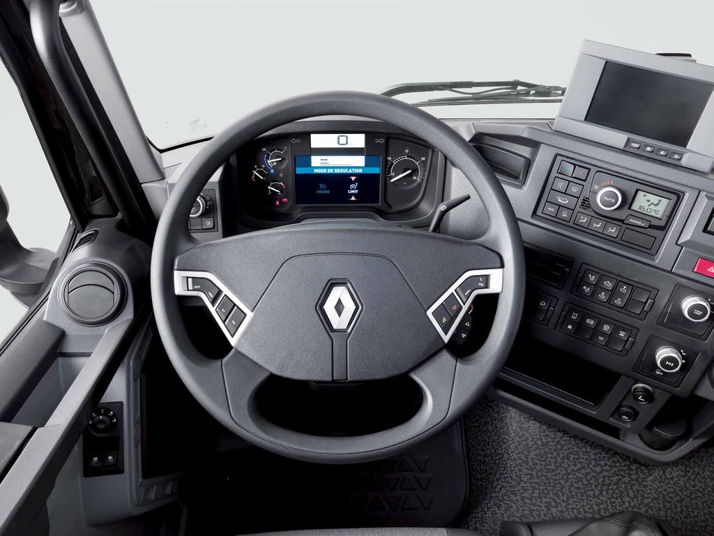 24 25 renault trucks_mallisto T ERGONOMINEN OHJAAMO