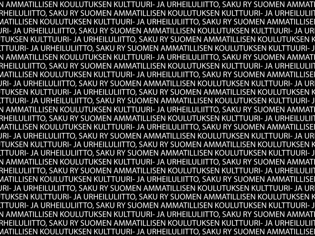 SAKU ry ammatillisen koulutuksen liikunta- ja