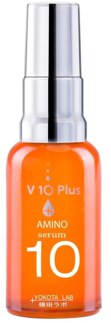 V 10 Plus Aminohappo Seerumi Kosteuttaa, pehmentää ja heleyttää ihoa, tuoden kasvoille kauniin värin. Heleyttää väsynyttä ihoa ja kirkastaa sen väriä.