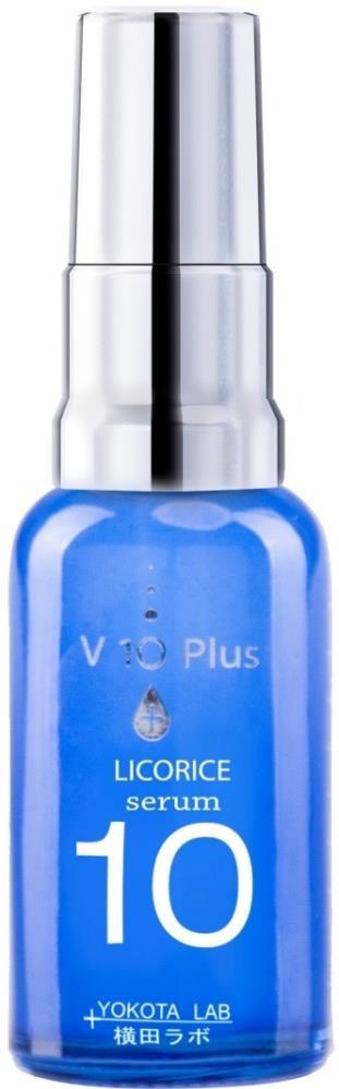 V 10 Plus Lakritsi Seerumi Luonnonyrttien voimaa ärtyneelle tai tulehtuneelle iholle. Sisältää lakritsan juuresta eristettyä lakritsiuutetta, jolla on tulehdusta parantava ja ihoa vaalentava vaikutus.