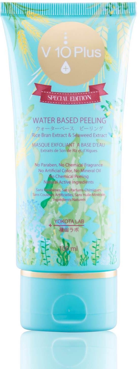V 10 Plus Water Based Peeling Hellävarainen kuorinta kasvoille Kuorintageelin sisältämät