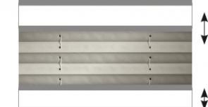 19x92 mm sävy: ruskea Finnstrip EIR 1000W