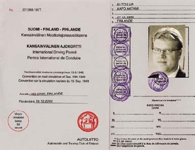 Kansainvälinen ajokortti Virallinen, maailman valtakielille tehty käännös