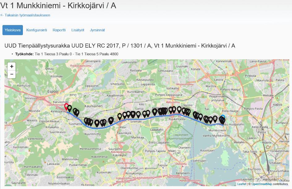 o Mahdollisuus ladata lämpötilatiedosto Kuva 8.