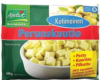 Kotimainen-tuoteperhe laajenee ja myynti kasvaa Selkeästi kotimaisten tuotteiden kysyntä edelleen kasvussa Apetit Kotimainen -tuoteperheen myynti kasvoi 13 % vertailukauteen nähden.