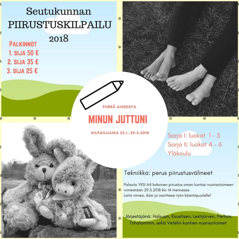2018 asti: ma-to 13-19, pe 10-16 SATUTUNNITKevätkauden 2018 satutunnit seuraavasti: 22.2, 8.3., 22.3., 5.