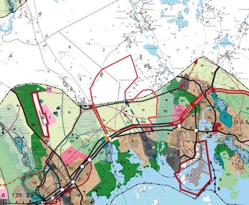 7.1.4 Kaavoitustilanne Suunnittelualuetta käytetään jossain määrin virkistykseen ja ulkoiluun, kuten marjastukseen, sienestykseen ja muuhun retkeilyyn.