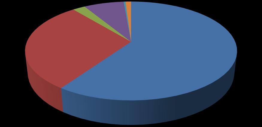 Maksutuotot 7,3 % Muut myyntituotot 2,3 % Toimintatulot TA2019 Tuet ja avustukset 0,3 % Vuokratuotot 1,0 % Muut toimintatuotot 0,0 % Jäsenkuntien maksuosuudet esh 29,4 % Jäsenkuntien