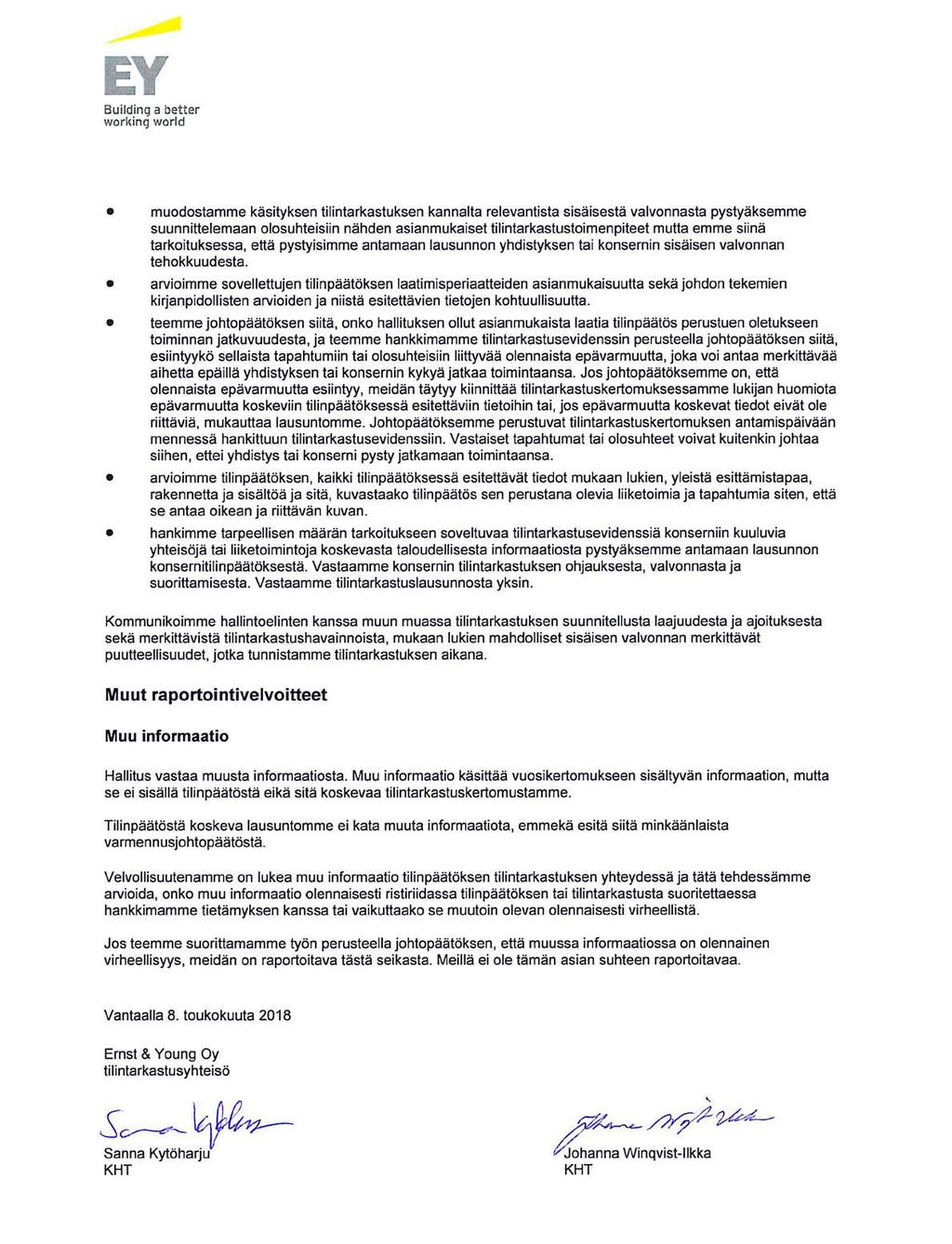 36 VUOSIKERTOMUS 2017