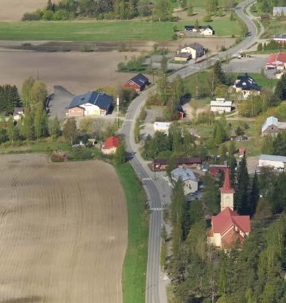 ALUETYYPIT 1 Kirkonkylät 1.6 Kirkonkylät ovat vanhoja maalaispitäjien keskuksia ja niihin kuuluvat Valkealan, Elimäen, Jaalan ja Anjalan keskustat.