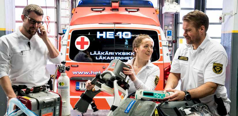 Ensihoito Pääkaupungin ensihoitopalvelu toteutetaan yhteistoimintasopimuksen mukaisesti pelastuslaitoksen ja järjestämisvastuussa olevan Helsingin ja Uudenmaan sairaanhoitopiirin (HUS) HYKS Akuutin