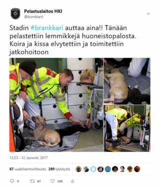 Viestintä Viestintä on integroitunut osaksi pelastuslaitoksen palveluita ja tukee perustehtävien ja tavoitteiden toteuttamista.