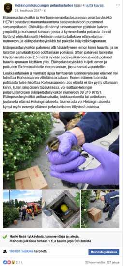 Pelastuslaitoksen näkyvyys mediassa kasvoi 4 prosentilla ja sosiaalisen median seuraaja määrät kasvoivat Facebookissa kaksinkertaiseksi, Twitterissä 40 prosentilla.