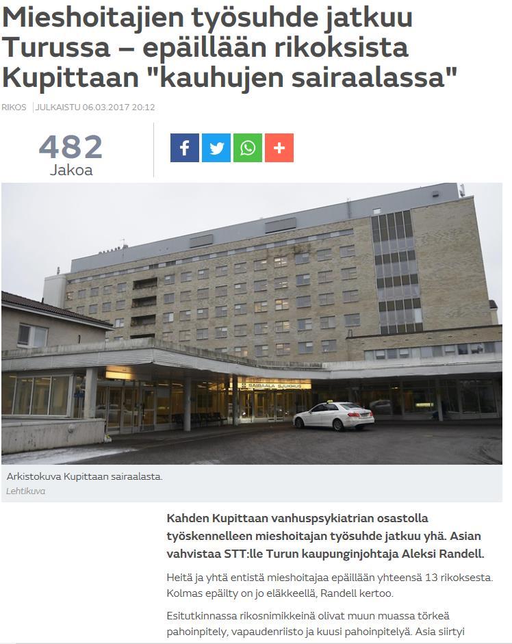 Laitosvaltaa ei ole.