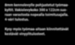 toimitusajalla. 4-väri tulostus.