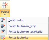 KOULUTUSMONISTE 34 / 40 14 Laskentataulukoiden käsittely Uudessa Excel-työkirjassa on 3 laskentataulukkoa. Taulukkoja voidaan nimetä uudelleen, poistaa ja lisätä työkirjaan.