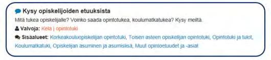 Lisätietoa - opintotuki Lisätietoa opiskelijoille verkkosivuillamme www.kela.