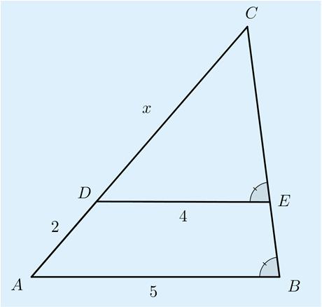 Huippu Kertaus Tehtävien ratkaisut Kustannusosakeyhtiö Otava päivitetty 30.7.018 b) Kolmioissa ABC ja DEC on yhtä suuret kulmat B ja E ja lisäksi kulma C on yhteinen kulma.