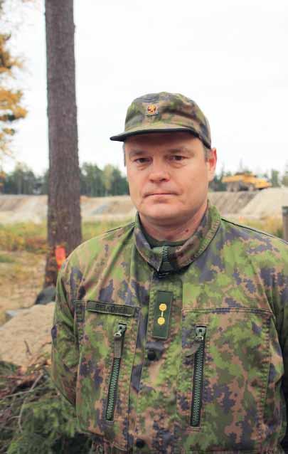 Y M P Ä R I S T Ö Puolustusvoimien ampumaratojen suurin kunnostushanke on käynnissä Santahaminassa.