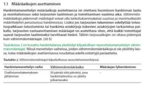 Menettelykohtainen ohje etenee