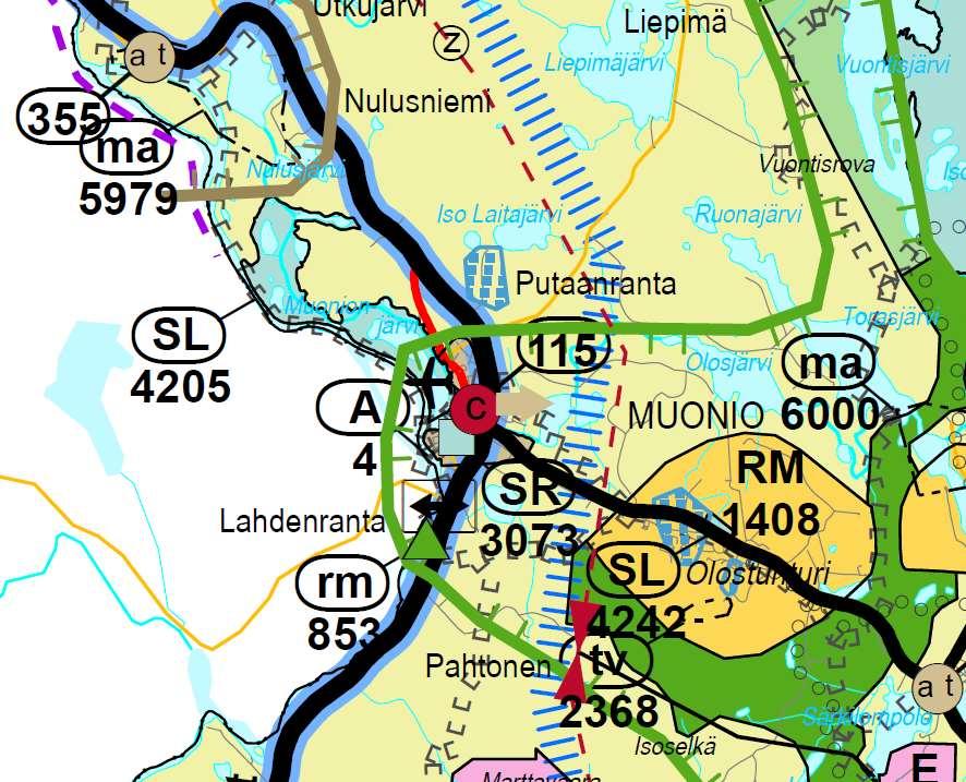 2 (10) 2 Suunnittelutehtävän määrittely 3 Suunnittelutilanne 3.1 Maakuntakaava Työn tavoitteena on laatia kuntakeskustan asemakaavoitusta ja muuta maankäyttöä ohjaava yleiskaava selvityksineen.