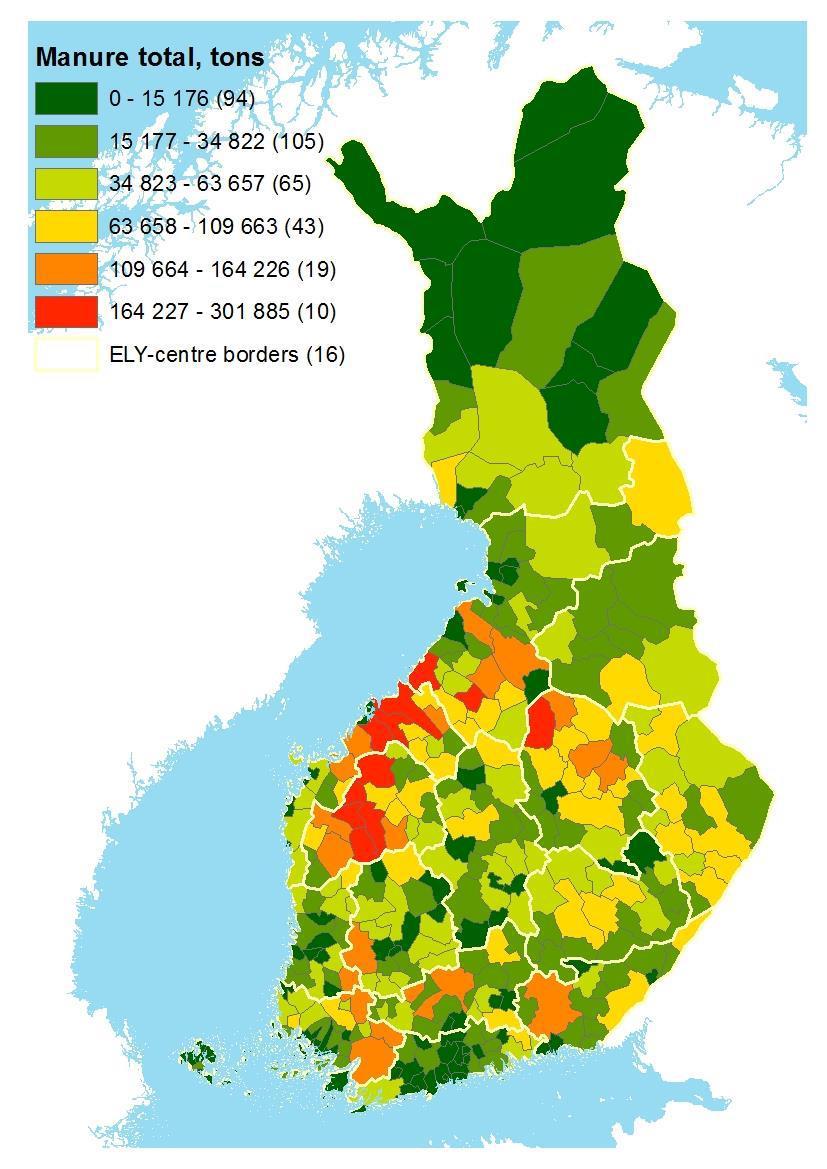 Lannan tuotanto keskittynyt, P ei mahdu Pohjanmaalle