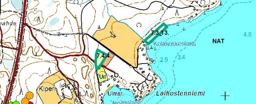 metrin korkuiseen ja kymmenen metrin levyiseen hiekkaharjanteeseen. Hiekkaharjanne on kasvillisuudeltaan tiheä ja runsaslajinen.