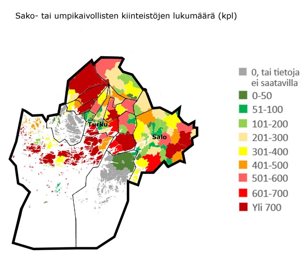 Merkittävä ero näiden kahden selvityksen välillä muodostuukin syntyvän lietemäärän arviosta. Kuten aiemmin luvussa 2.2 todettiin, kaikilla LSJH:n toimialueen vastaanottopaikoilla (pl.