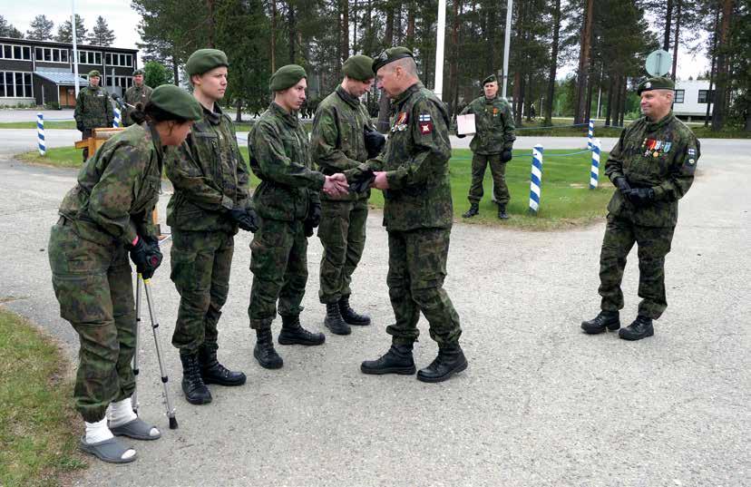 2018 toista kertaa 24 tuntia kestävän Jääkärinmarssikilpailun.