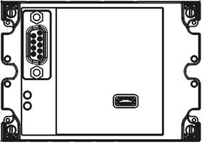 Ethernet ja BACnet-IP kytkennät Kytkentä Ethernet ja BACnet moduuleihin RJ45 liittimellä.