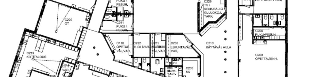 ! Tältä väliltä purettiin seinä jo vuoden 2005 kesällä.