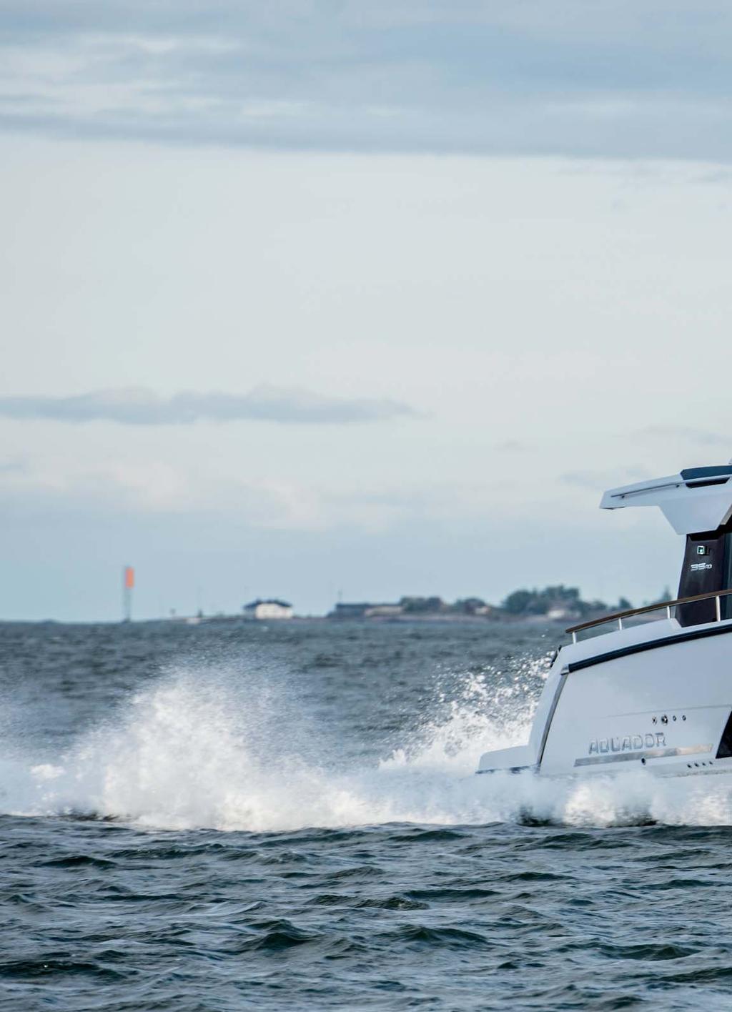 In keeping with that enduring passion for perfection, Aquador boats are built to the highest standards of safety, convenience and seaworthiness by a team