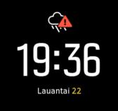 Jokainen urheilutila sisältää yksilölliset näytöt ja näkymät. Kellosi asetuksista voit lukea lisää kaikista Suunto Movescountin urheilutiloista.