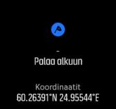 Poistu yksityiskohtaisista tiedoista pyyhkäisemällä oikealle tai painamalla keskipainiketta. 3.14.