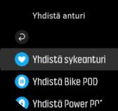 Ilmoitushistoria Jos mobiililaitteessasi on lukemattomia viestejä tai vastaamattomia puheluja, voit tarkastella niitä kellossasi.