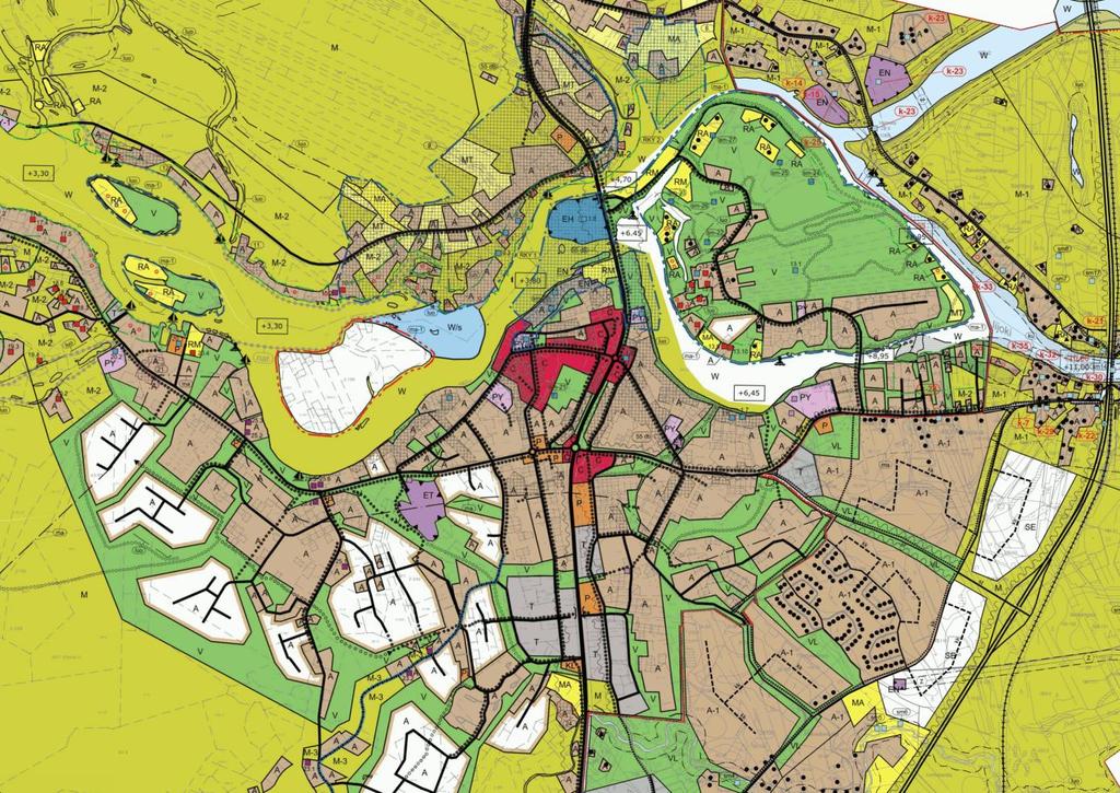 Yleiskaavoitus Iin keskustaajaman alueella on voimassa keskustaajaman osayleiskaava, jonka kunnanvaltuusto hyväksyi 29.2.2016 lukuun ottamatta Kirkkosaaren-Leppisaaren aluetta.