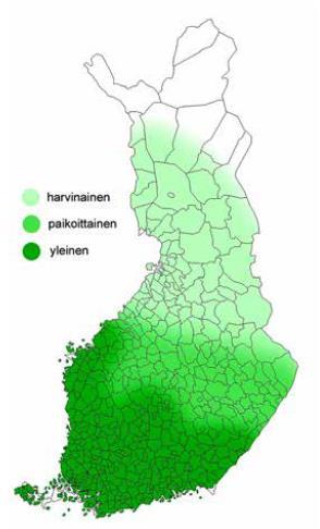 Kuusenjuurikäävän uusi riskialue 2099