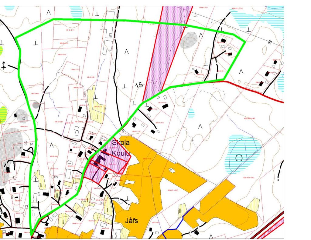 TÖLBY, NORRSKOGEN, KORTTELIT 1 20 9 FCG:n selvityksen mukaan rakentaminen tulee sovittaa arvokkaaseen rakennusperintöön mittakaavan, massoittelun ja värityksen avulla.