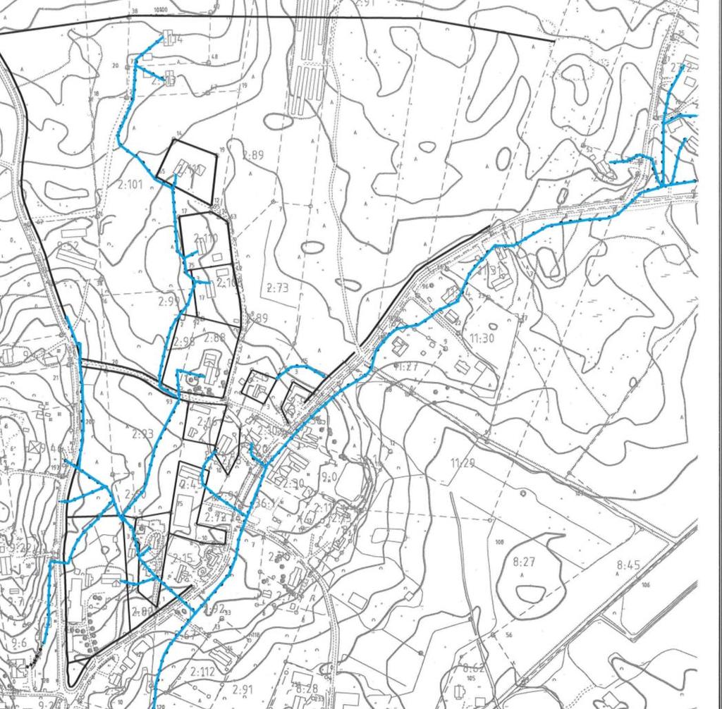 TÖLBY, NORRSKOGEN, KORTTELIT 1 20 10 rakennukset on liitetty kunnan vesiverkkoon sekä sähköverkkoon.