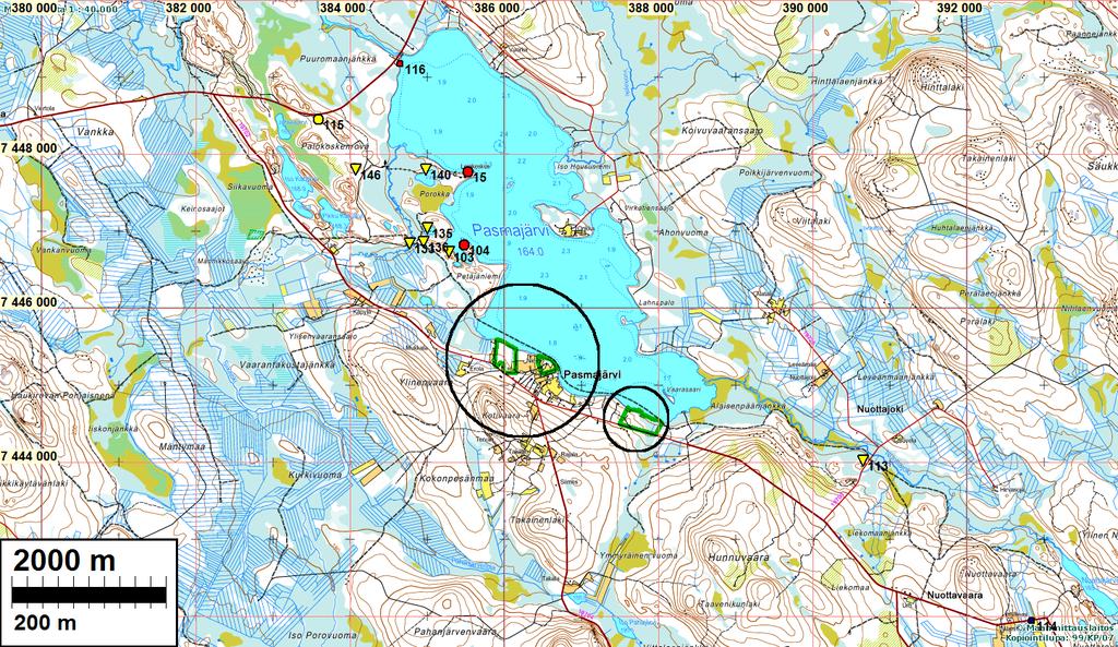 2 Sisältö Perustiedot:... 2 Inventointi... 3 Muinaisjäännökset... 5 KOLARI 503 PASMAJÄRVI... 5 KOLARI 504 NIEMI.